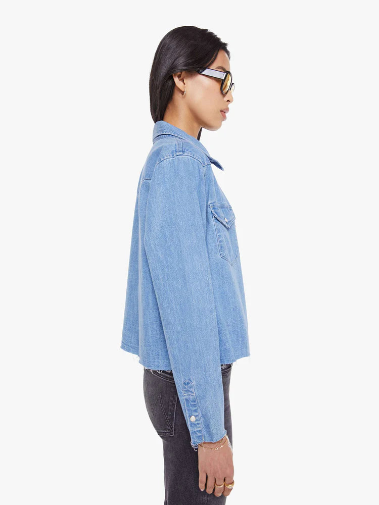 Mother - The Super Exes Crop Step Fray