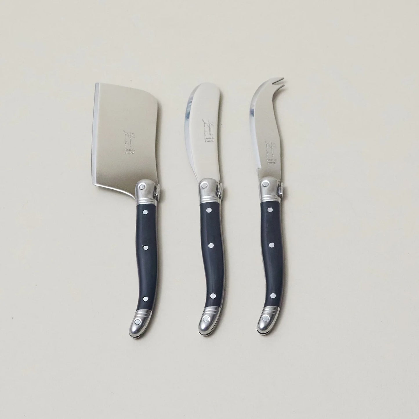 BeHome - 3 Piece Mini Cheese Utensil Set - Black