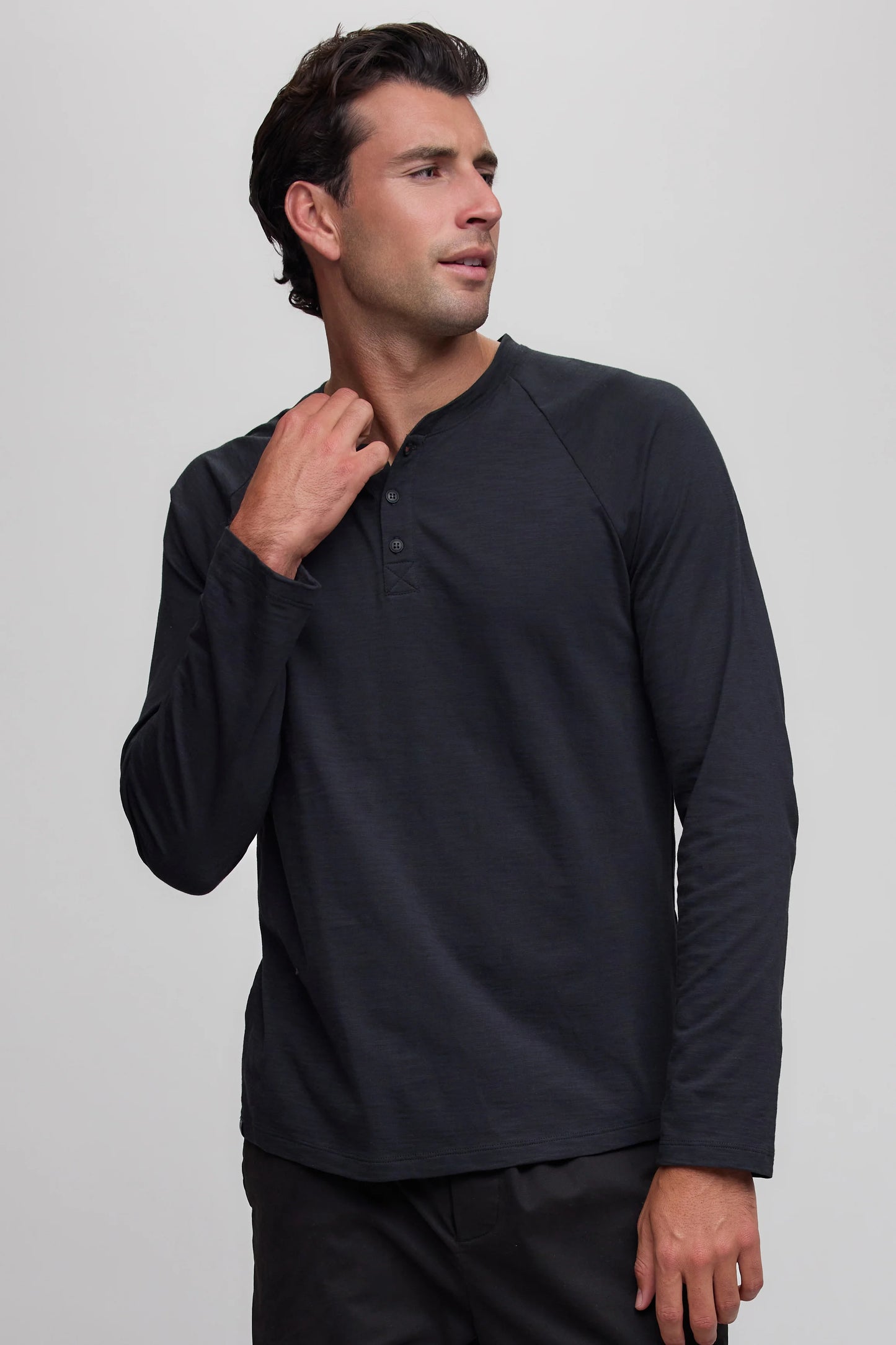 Barefoot Dreams - Slub Jersey Henley