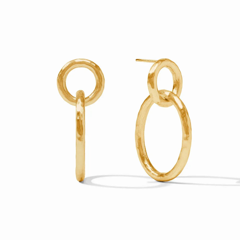 Julie Vos - Catalina Link Earring-Gold