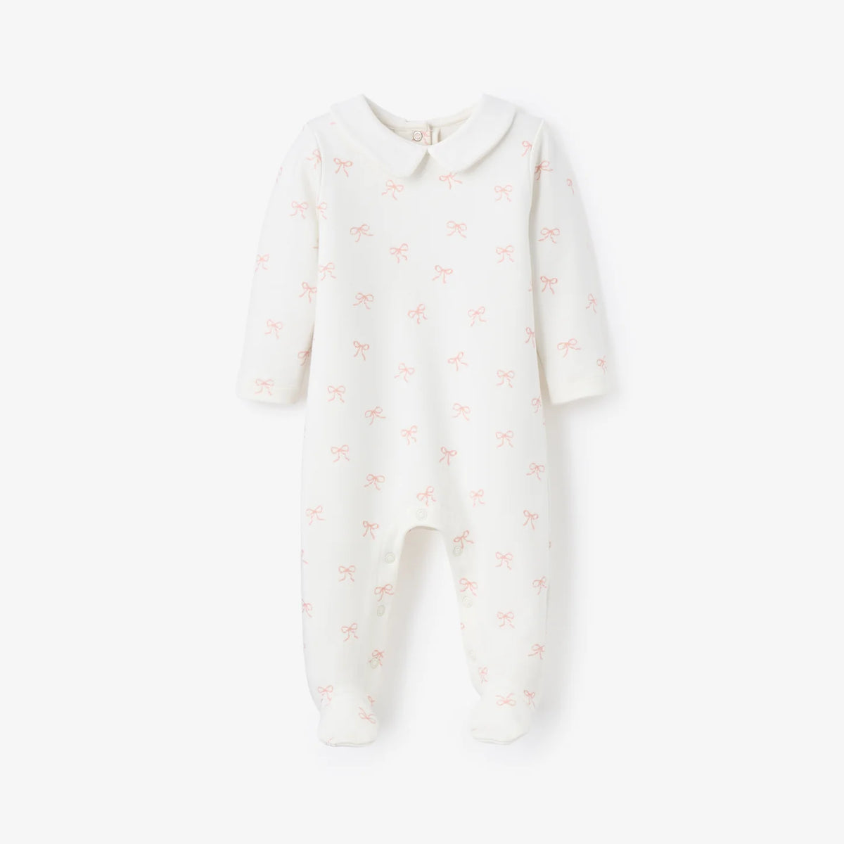 Elegant Baby - Pink Bow Jumpsuit