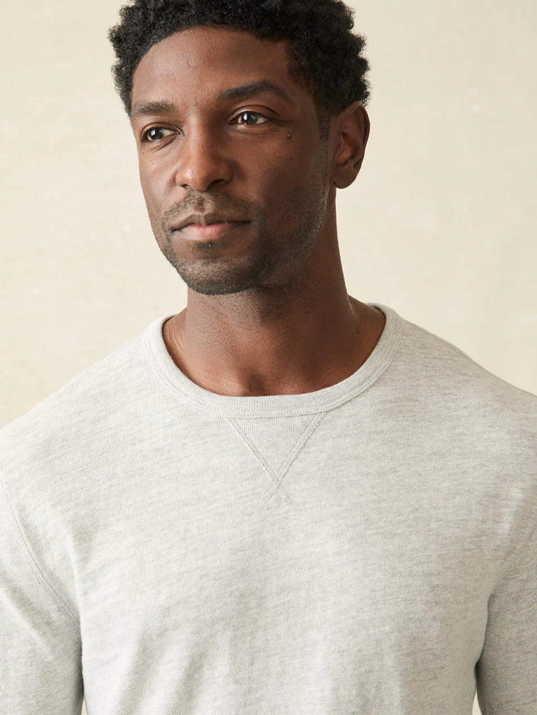 Faherty - Sunwashed Slub Crew