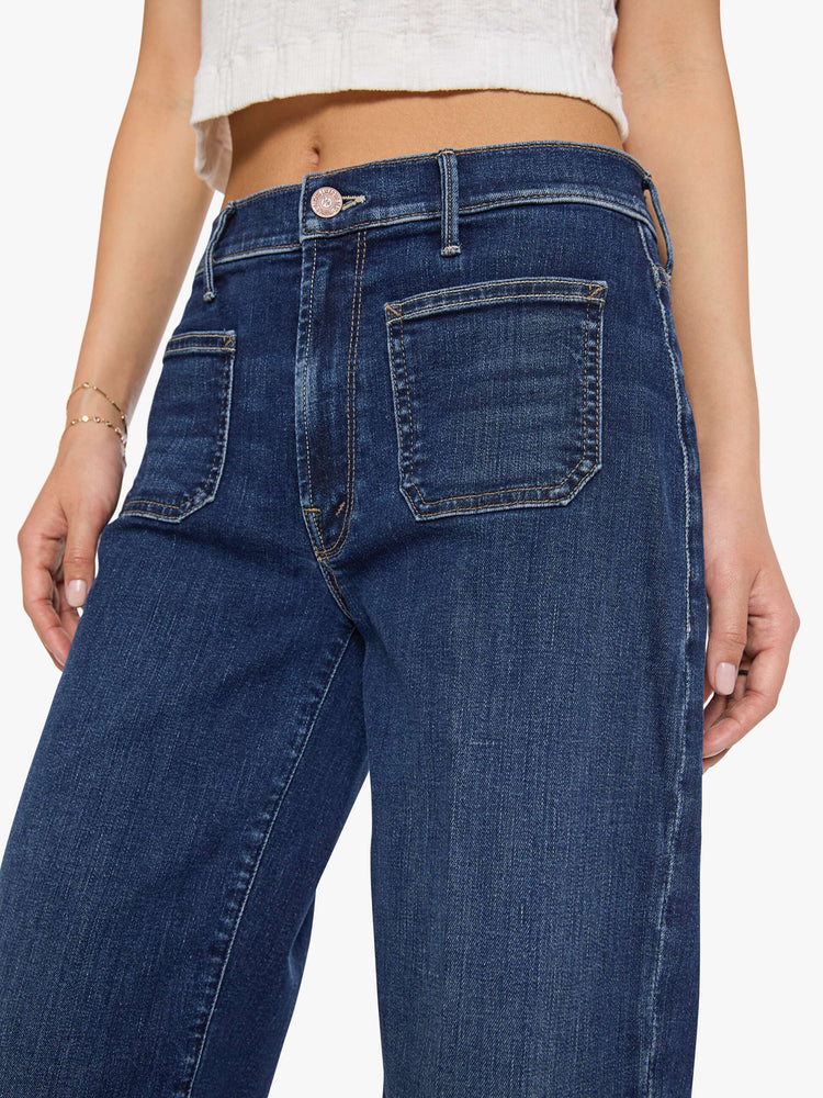 Mother - Lil Patch Pocket Mid Rise Maven Sneak