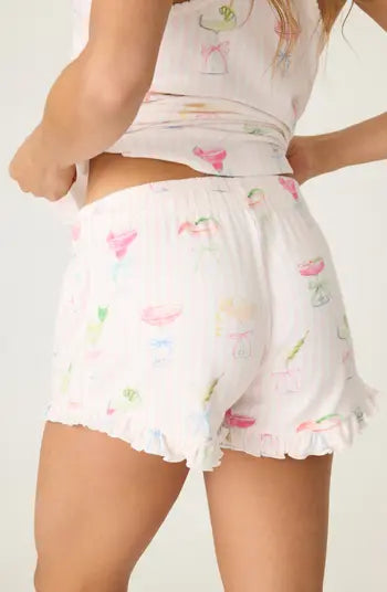 PJ Salvage - Pretty Punch Cocktail Print Shorts