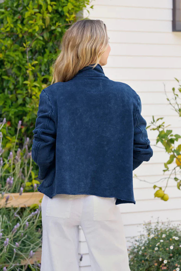 Frank & Eileen - Mini Belfast Crop Peacoat