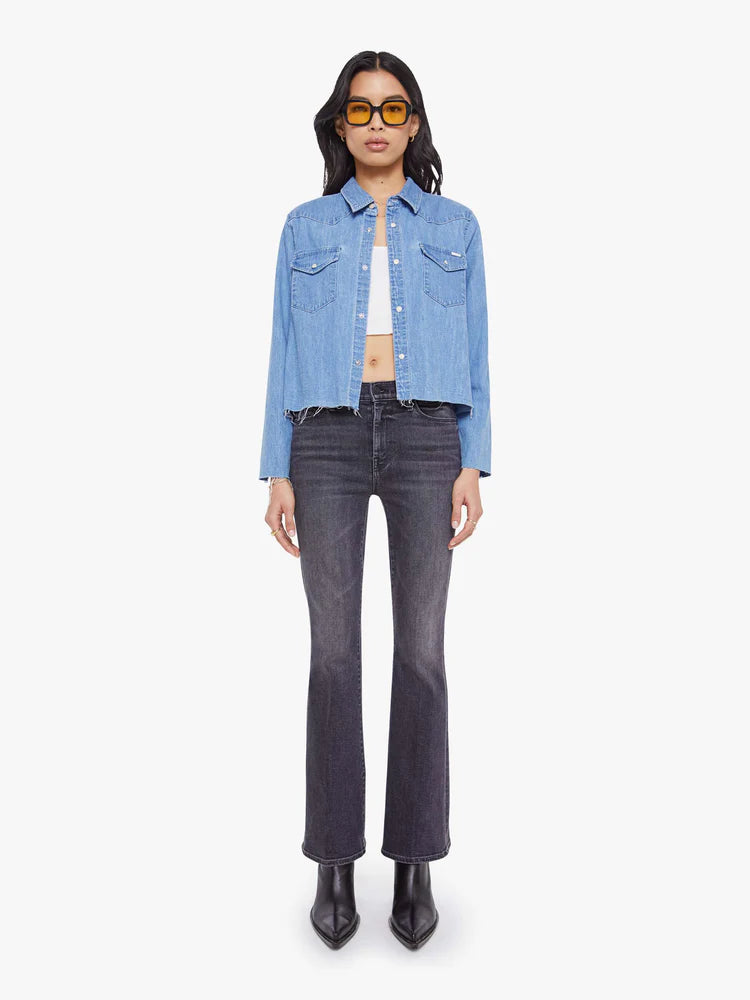 Mother - The Super Exes Crop Step Fray