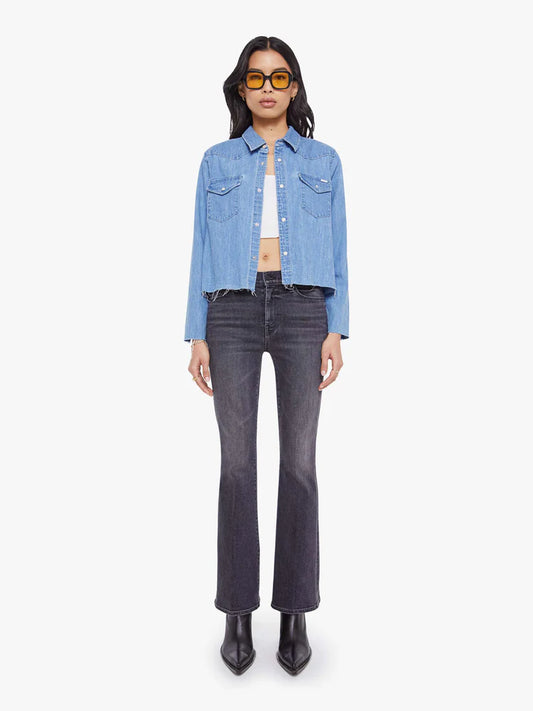 Mother - The Super Exes Crop Step Fray