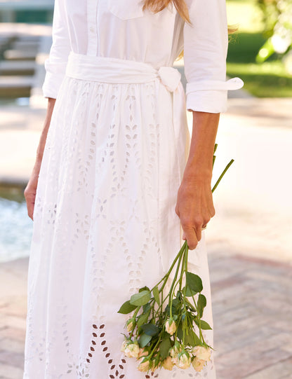 Frank & Eileen - Grace Midi Eyelet Dress