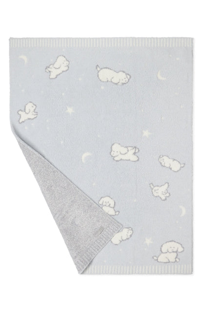 Barefoot Dreams - Cozy Chic Counting Puppies Stroller Blanket