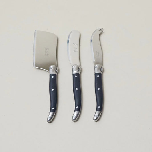 BeHome - 3 Piece Mini Cheese Utensil Set - Black