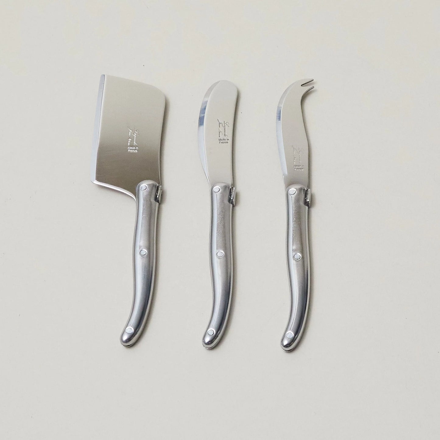 BeHome - 3 Piece Mini Cheese Utensil Set - Stainless Steel