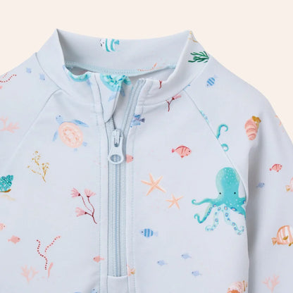 Elegant Baby - Blue Ocean Adventure Rash Guard