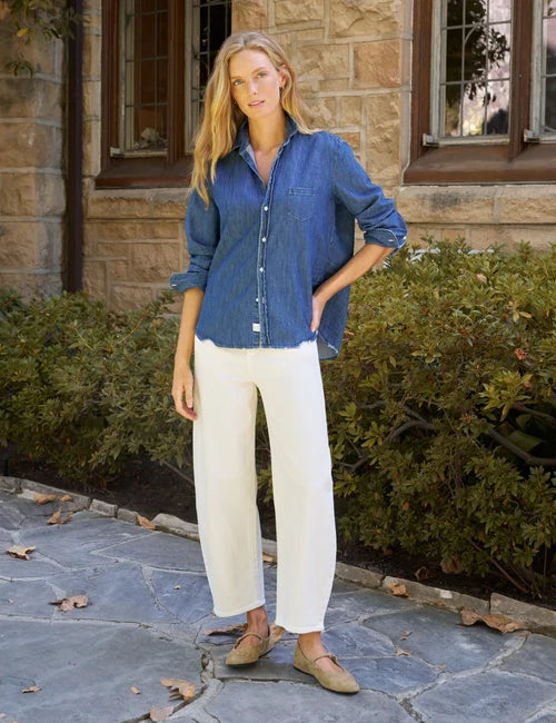 Frank & Eileen - Eileen Tattered Wash Denim Shirt