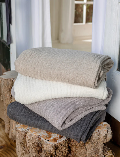 Barefoot Dreams - CozyChic Lite Ribbed Throw