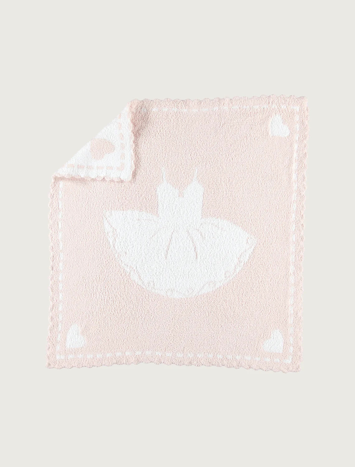 Barefoot Dreams - CC Scalloped Receiving Blanket