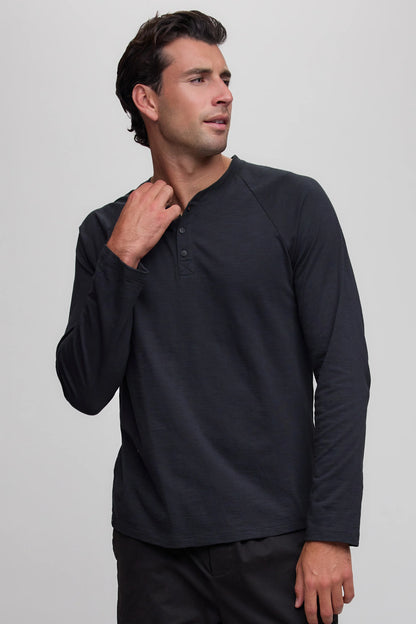 Barefoot Dreams - Slub Jersey Henley