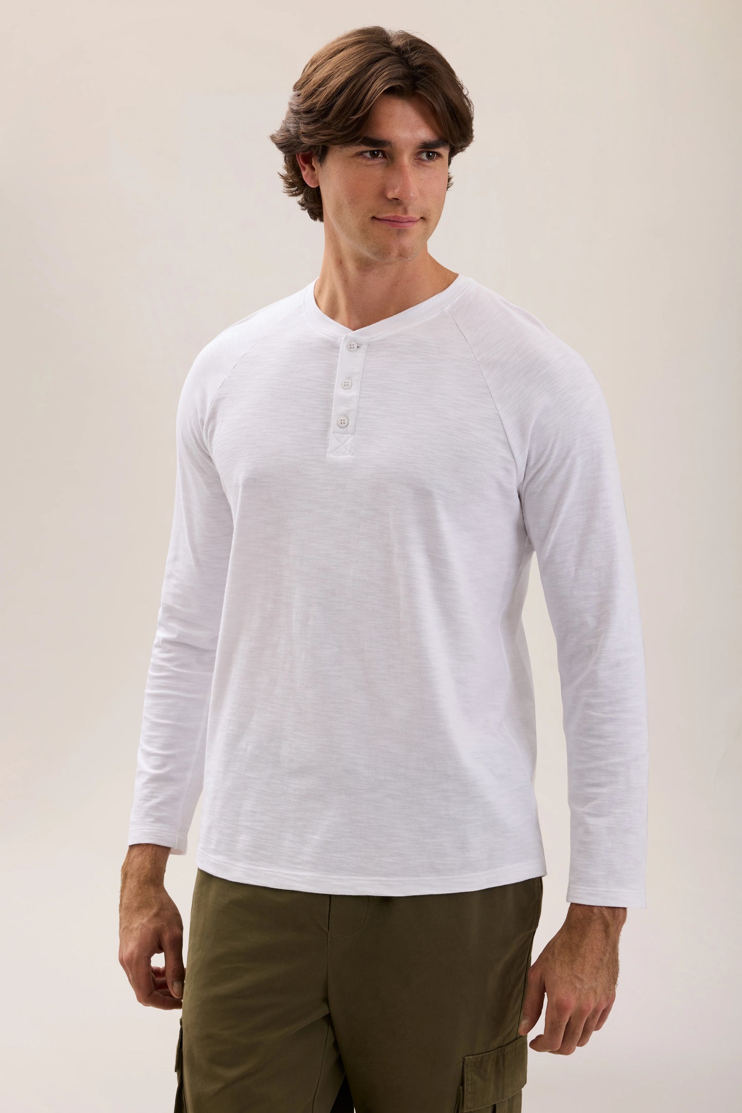 Barefoot Dreams - Slub Jersey Henley