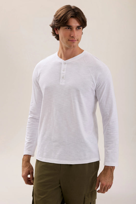 Barefoot Dreams - Slub Jersey Henley