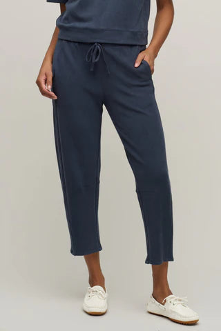 Barefoot Dreams - Brushed Fleece Seamed Ankle Pant