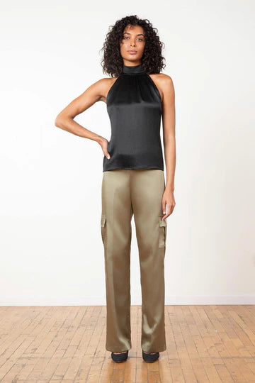 Avenue Montaigne - Eclipse Liquid Satin Pant