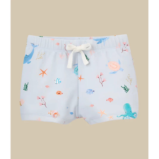 Elegant Baby - Blue Ocean Adventure Swim Shorts