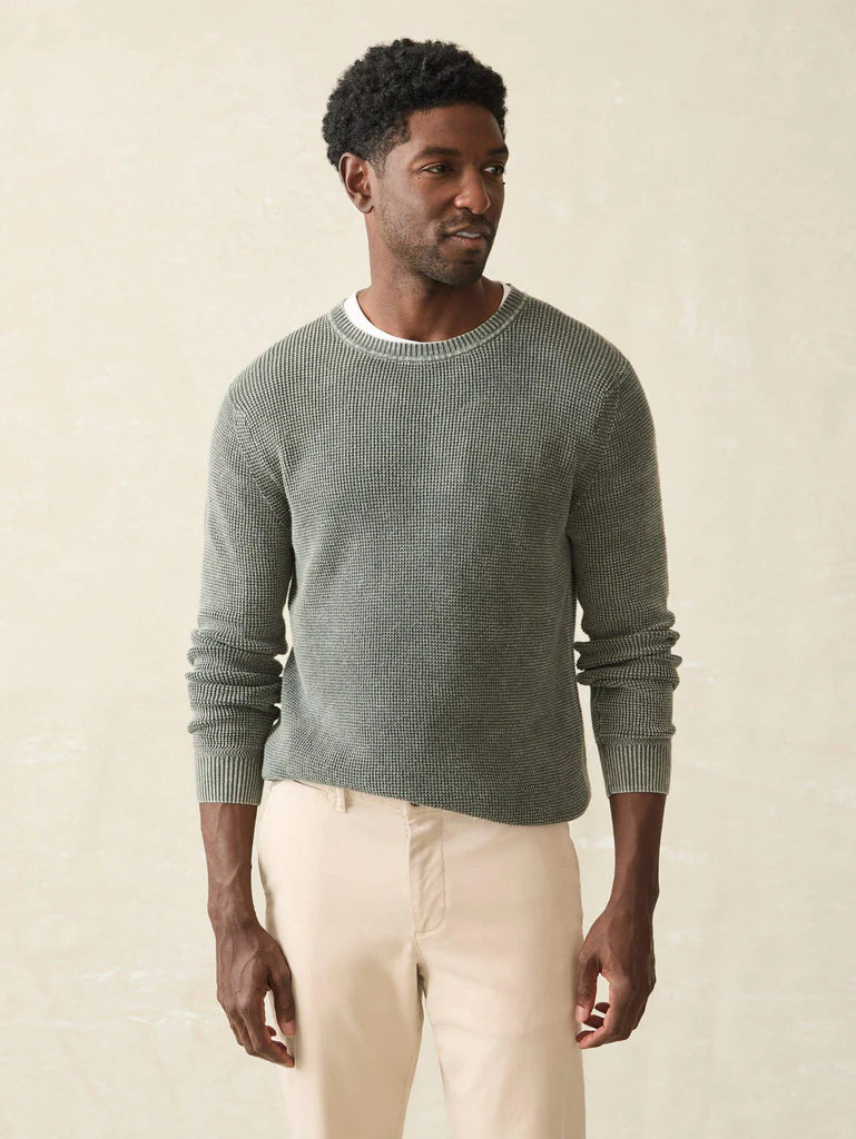 Faherty - Sunwashed Crewneck Sweater