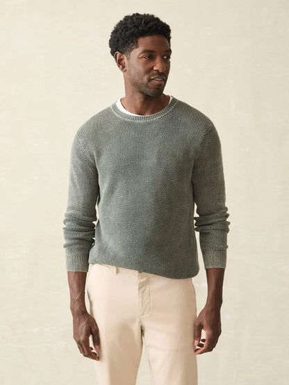 Faherty - Sunwashed Crewneck Sweater