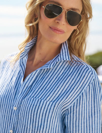 Frank & Eileen - Mary Striped Shirtdress