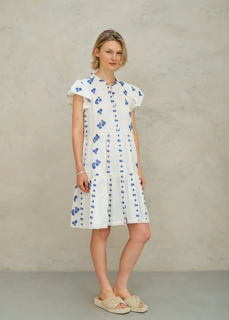 MABE - Iris Woven Frill Dress