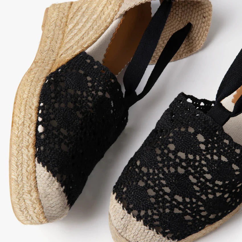 Penelope Chilvers - High Valenciana Lace Espadrille