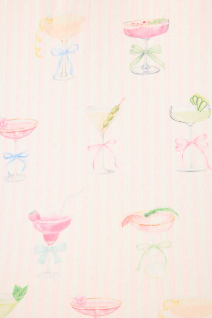 PJ Salvage - Pretty Punch Cocktail Print Long Sleeve Top