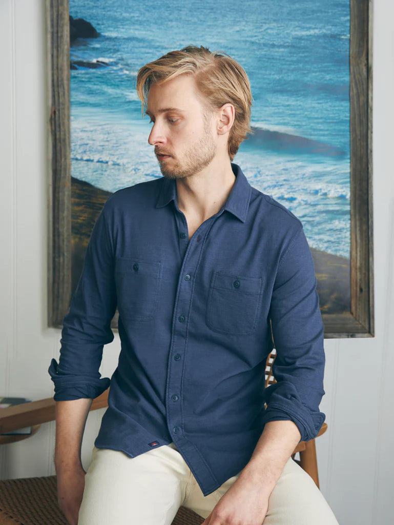 Faherty - Sunwashed Knit Shirt