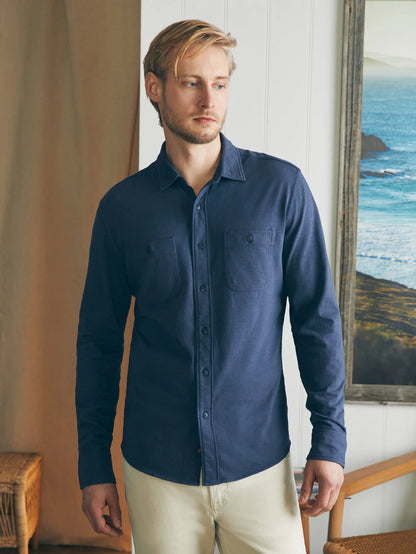 Faherty - Sunwashed Knit Shirt