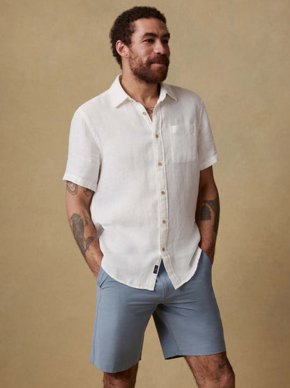 Faherty - Shortsleeve Palma Linen Shirt