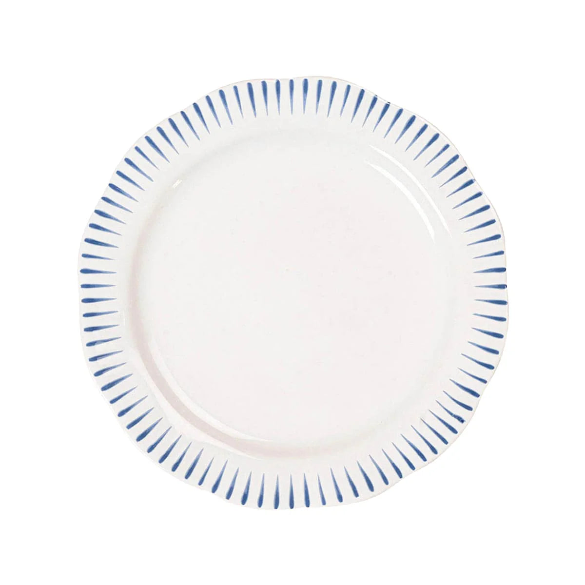 Juliska - Sitio Stripe Dinner Plate - Delft Blue