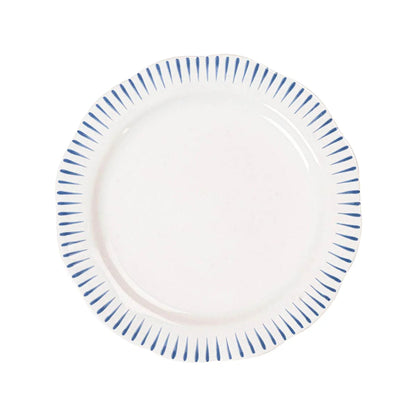 Juliska - Sitio Stripe Dinner Plate - Delft Blue