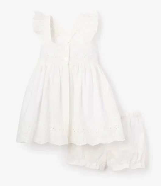 Elegant Baby - Eyelet Tank Dress