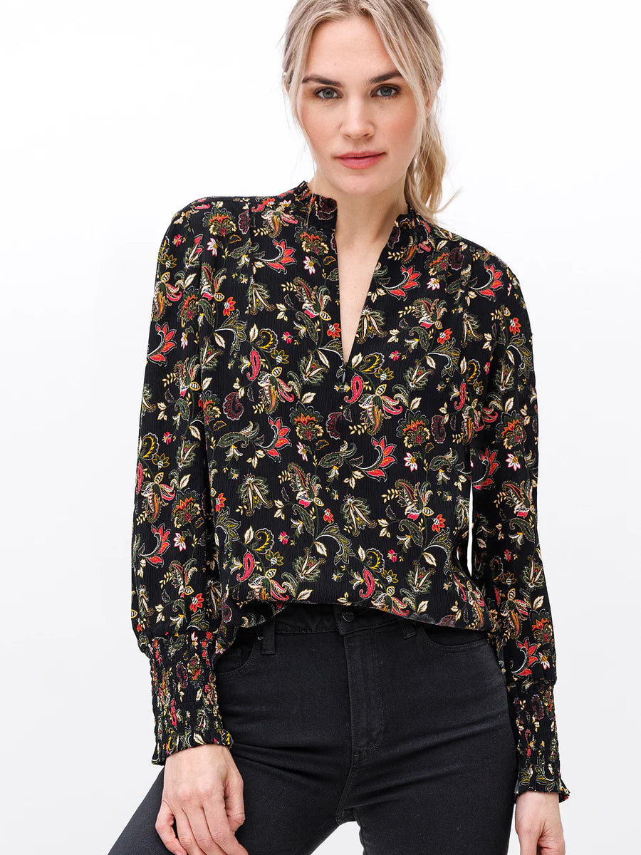 Go Silk - Soft Spoken Blouse Print