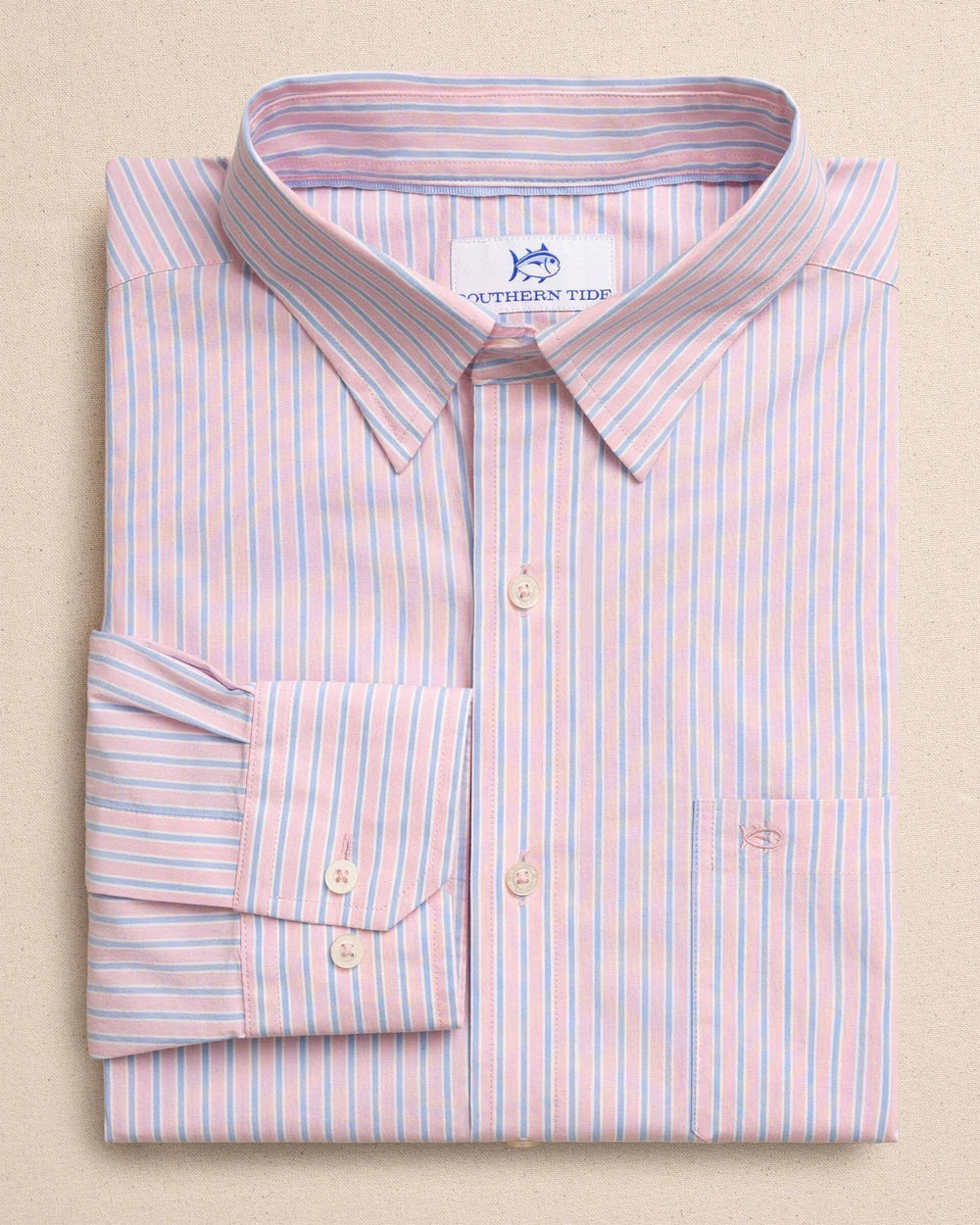 Southern Tide - Charleston Amelia Island Stripe Sportshirt