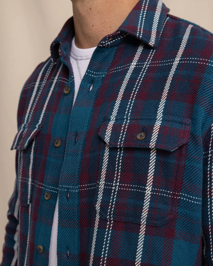 Southern Tide - LS Beachwood Plaid Twill Shirt