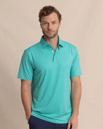 Southern Tide - Woodland Covered Placket Polo