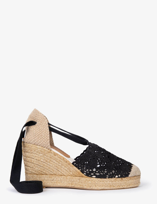 Penelope Chilvers - High Valenciana Lace Espadrille