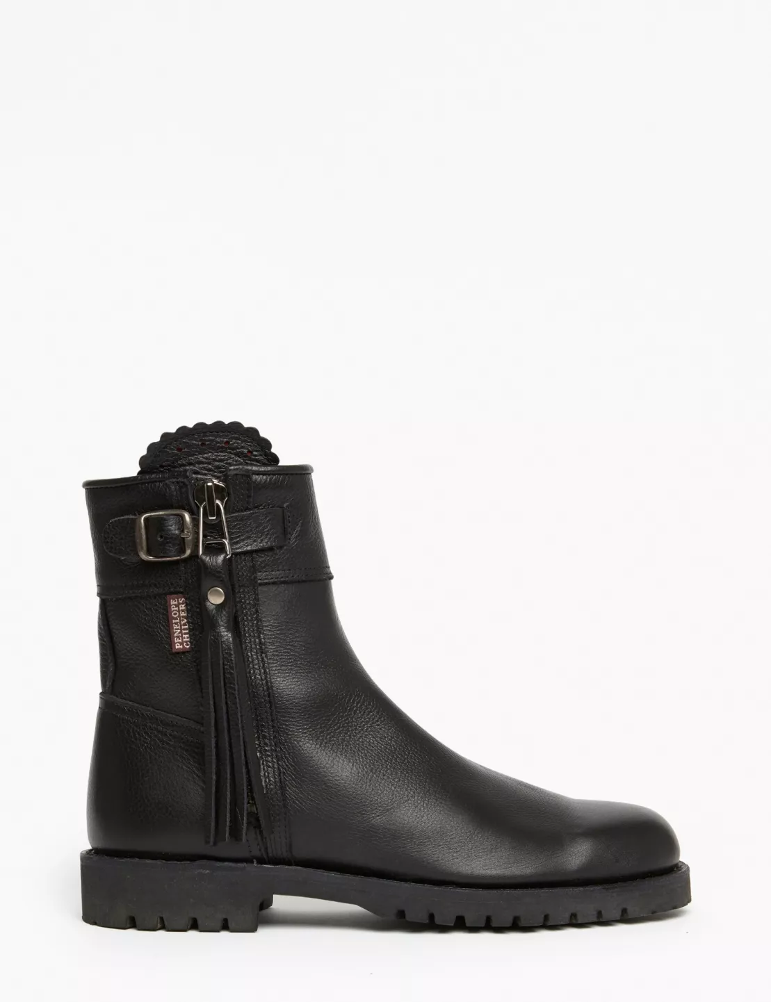 Penelope Chilvers - Cropped Lined Tassel Boot