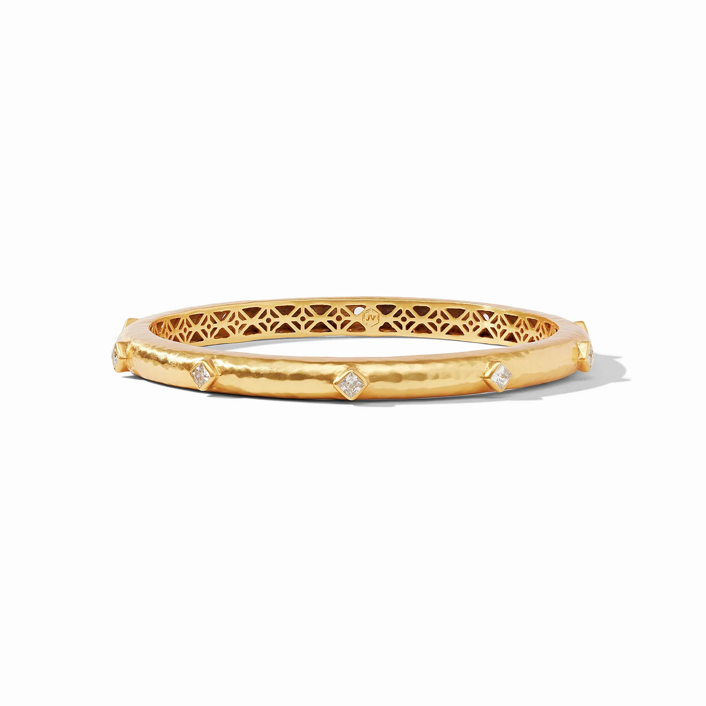 Julie Vos - Noel Stone Bangle-Cubic Zirconia