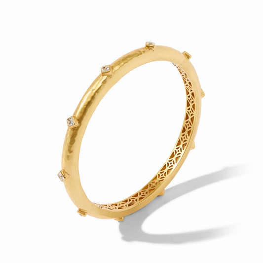 Julie Vos - Noel Stone Bangle-Cubic Zirconia