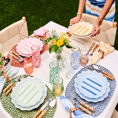 Juliska - Cabana Stripe Melamine Dinner Plate
