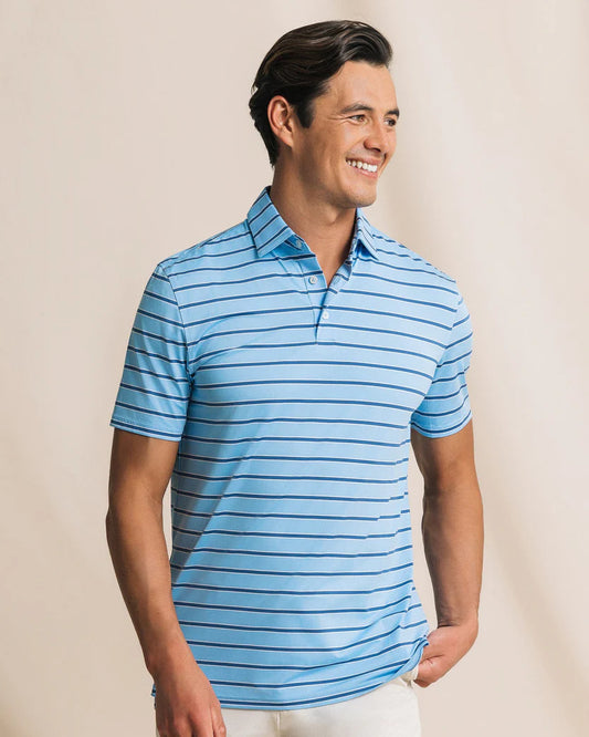 Southern Tide - Breeze Moonlight Bay Stripe Polo