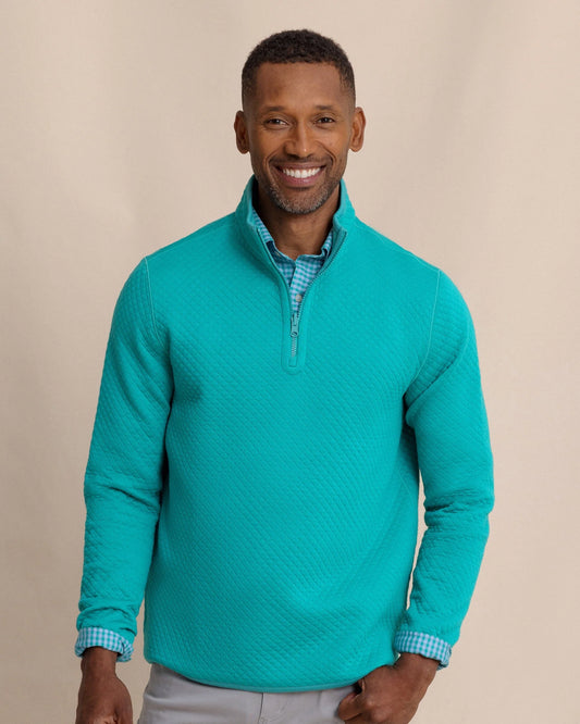 Southern Tide - Oak Island Reversible Quarter Zip