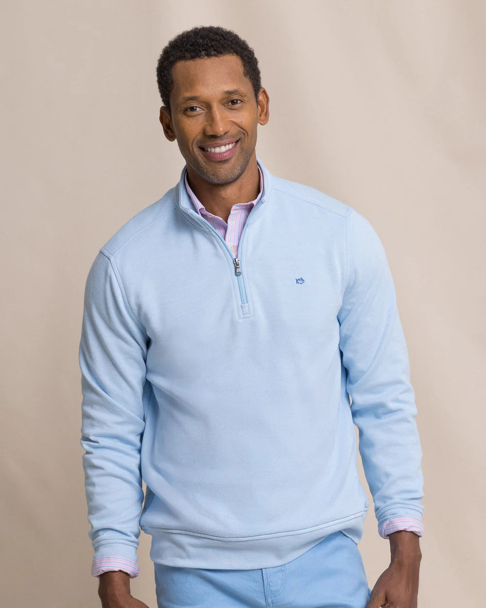 Southern Tide - Sandy Cove Pique Quarter Zip