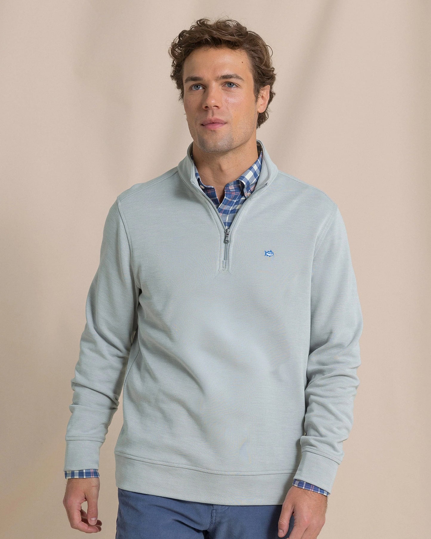 Southern Tide - Sandy Cove Pique Quarter Zip